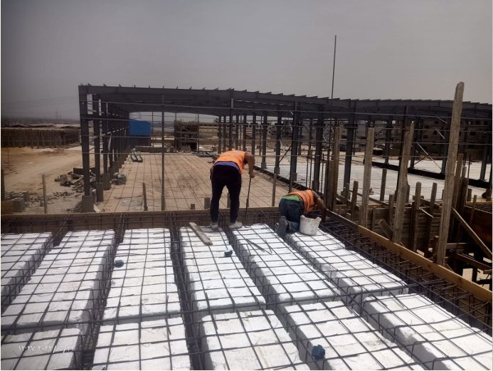 Hollow block slabs ( Administrative buildings )