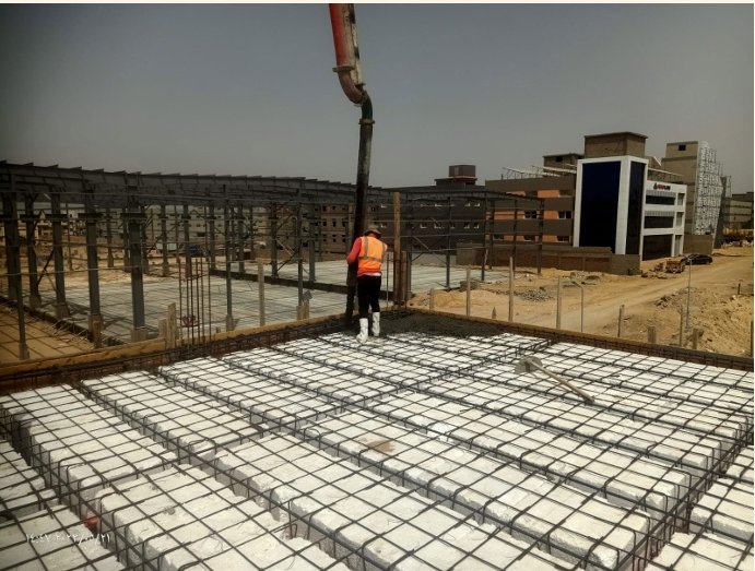 Hollow block slabs ( Administrative buildings )